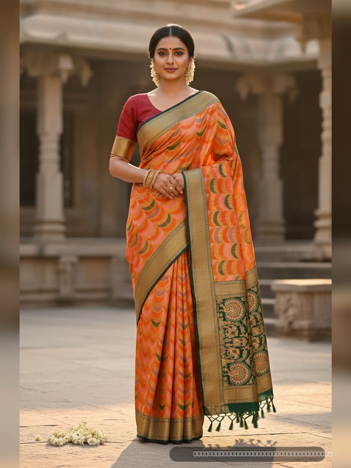 Premium Banarasi Silk Saree