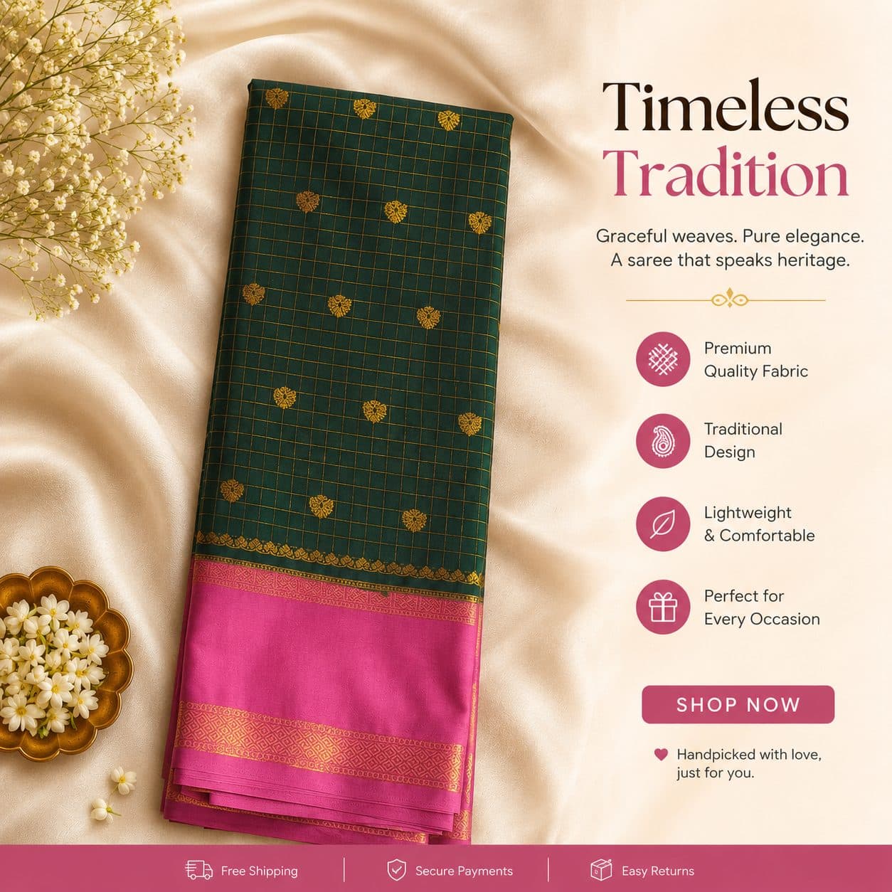 Mysore silk crepe sarees